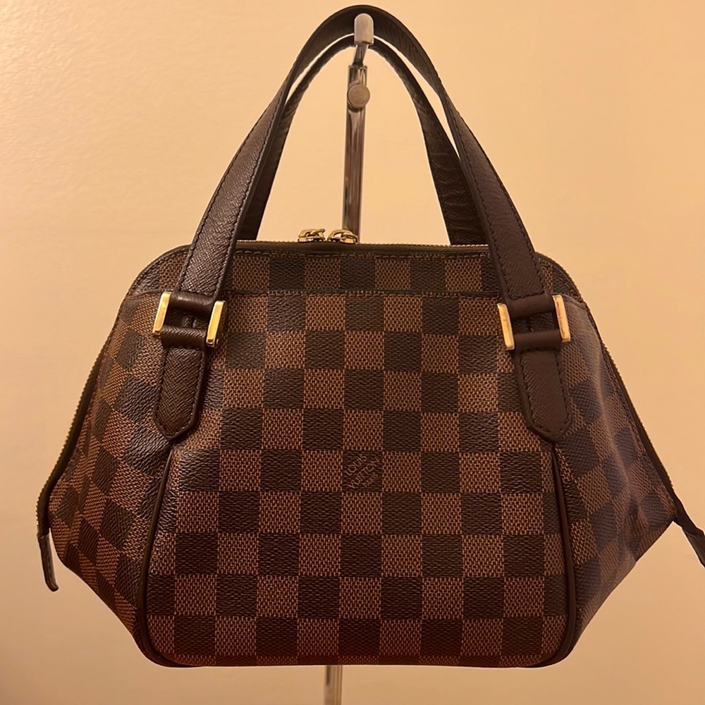 Authentic Louis Vuitton Damier Ebene Mini Handbag